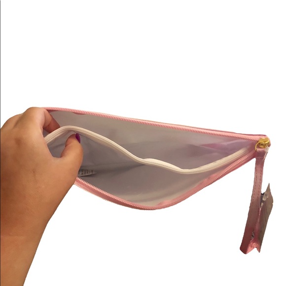 Poolside Water Resistant Cotton Candy Colored Pouch - Picture 3 of 5